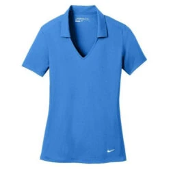 Custom Logo Nike Dr-Fit Vertical Mesh Women's Polo - Embroidery -Golf Series Store Custom Logo Nike Dr Fit Vertical Mesh Womens Polo Embroidery Polo 3