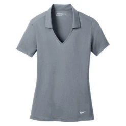 Custom Logo Nike Dr-Fit Vertical Mesh Women's Polo - Embroidery -Golf Series Store Custom Logo Nike Dr Fit Vertical Mesh Womens Polo Embroidery Polo 4