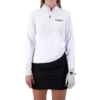 Full Wedge Golf - White Q-Zip - Womens -Golf Series Store Full Wedge Golf White Q Zip Womens Pullover