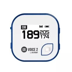 Golf Buddy Voice 2 Talking Golf GPS White/Blue