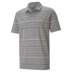Puma MATTR Fine Stripe Polo - Mens -Golf Series Store Puma MATTR Fine Stripe Polo Mens Apparel 3