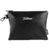 Titleist Zippered Pouch - Black -Golf Series Store Titleist Zippered Pouch Black Duffel Bags Accessories